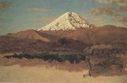 Frederic E.Church Mount Chimborazo,Ecuador oil painting